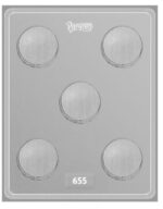 Set Placas Moldes Galletas Oreo - Imagen 5
