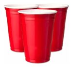 Vaso Americano Rojo por 500cc Plastico Por 10 Unidades - Imagen 2
