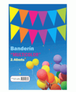 Banderin Triangulo Multicolor