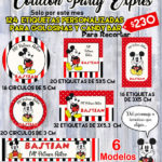 PLANCHA DE STICKERS SIN CORTAR PERSONALIZADOS