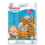 Globos Candela x 12 Unidades Animal Print