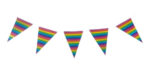 Banderin Multicolor Metalizado Por 3.60 Mts. - Imagen 2