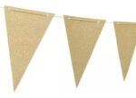 Banderines Plateados y Dorados  Glitter - Imagen 5