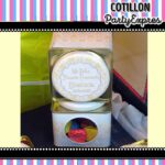 SOUVENIRS COMUNION LATA CON VISOR PERSONALIZADA VACIA 7.5x7.5