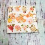 Servilletas Flores Vintage  Por 20 Unidades