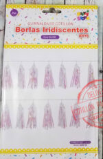 Guirnalda de Borlas Iridiscente