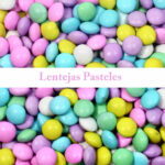 Lentejas de Chocolate Pasteles Multicolor Por 100 gr. Guadalest