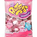 Malvaviscos Corazon Fresa  Por 200 Gr.