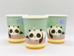 Vaso de Polipapel Panda  x 6 Unidades.