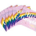 Servilletas ArcoIris Feliz Cumpleaños Por 20 Unidades