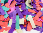 Confetti Papel Tissue Rectangular  5 cm. Multicolor - Imagen 2