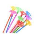 Palito Portaglobos Multicolores x 25 Unidades.