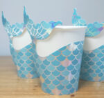Vaso de Polipapel Sirena de Mar  x 6 Unidades. - Imagen 2