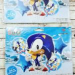 Set de Globos Sonic x 5 Metalizado