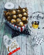 Corazon de Chocolate Caja Box Personalizado . Para Toda Ocasion. - Imagen 5