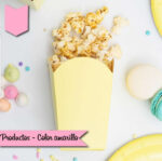 Cajita Pochoclera Pasteles x 10 Unidades Mismo Color. - Imagen 4