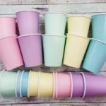 Vaso Polipapel Pasteles x 10 MULTICOLOR
