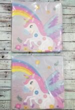 Servilleta Unicornio Arco Iris x 20 Unidades - Imagen 2