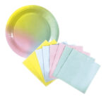 Servilletas Pasteles Multicolor  Por 20 Unidades - Imagen 3