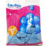 Globos Candela Perlados 12 Pulgadas x 25 Por Un Color.