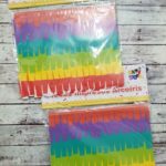 Banderin Flecos Arcoiris 2,50 mts