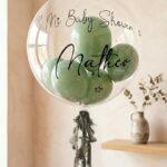 SUPER Burbuja Personalizada con Globitos Con Helio