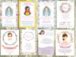 Estampas de Comunion Comunas  Para Nena Packs x 32 Unidades Iguales. Catalogo con Mas de 200 Modelos. - Imagen 9