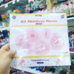 Kit Abanicos x 6 Unidades Rosa Pastel