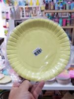 Platos Polipapel Pasteles Grandes 22 cm Por 10 Unidades. - Imagen 2