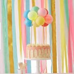 Set de Tiras de Papel Crepe x 7 Multicolor Para Armar Cortinas