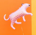 Globo Leopardo Gold Pink