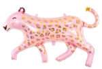 Globo Leopardo Gold Pink - Imagen 2