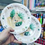 Platos Polipapel x 6 Animalitos Salvajes Selva