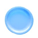 Plato Polipapel Celeste Pleno  x 8 Argentina