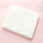 Mantel Friselina Especial Blanco Liso 1,80 x 1,20