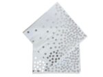 Servilletas Blancas Lunares Dorados GoldRose o  Plateados Stamping x 20 - Imagen 3