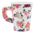 Taza de Polipapel VINTAGE x 6 Unidades 260cc