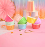 Pirotines Cupcakes  Smooties x 10 unidades Colores Pasteles Chocolate o Kraft.