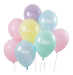 Globos PASTELES GLOBBY 12 Pulgadas x 25 unidades POR COLOR. Calidad Premiun. - Imagen 2