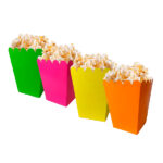Pochoclera x 8 Fluor Multicolor