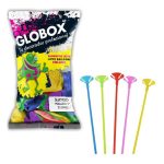 Globos GLOBOX 9 PULGADAS Perlados Multicolor