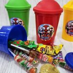 Vaso MilkShake Personalizado Multicolor Fuertes o Pasteles. Resistente al Agua.