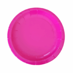 Plato Polipapel Fucsia Pleno  x 8