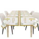 Mantel COMUNION Hojas de Olivo Mide 1,80x1,20 mts.