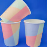 Vaso de Polipapel PASTEL SHAPES x 10 Unidades