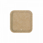 Plato Polipapel Cuadrado  Grande x 8 KRAFT