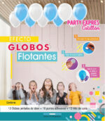 Set EFECTO GLOBOS FLOTANTES. Varios Colores. - Imagen 2