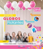 Set EFECTO GLOBOS FLOTANTES. Varios Colores. - Imagen 4