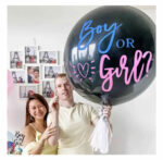 PIÑATA ¿BOY OR GIRL? CON 20GR CONFETI CELESTE Y ROSA - Imagen 2