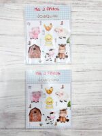 Souvenirs Stickers Personalizados. 24 Planchas de Stickers Motivo a Eleccion. Medida Plancha 9,5x12 cm y Con 6 stikers Cada Una. - Imagen 4